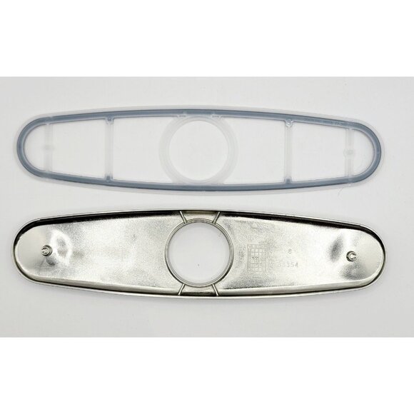 Moen Faucet Base Decking Bracket "Haelyn" Spot Resistant Stainless Steel New - Picture 2 of 6